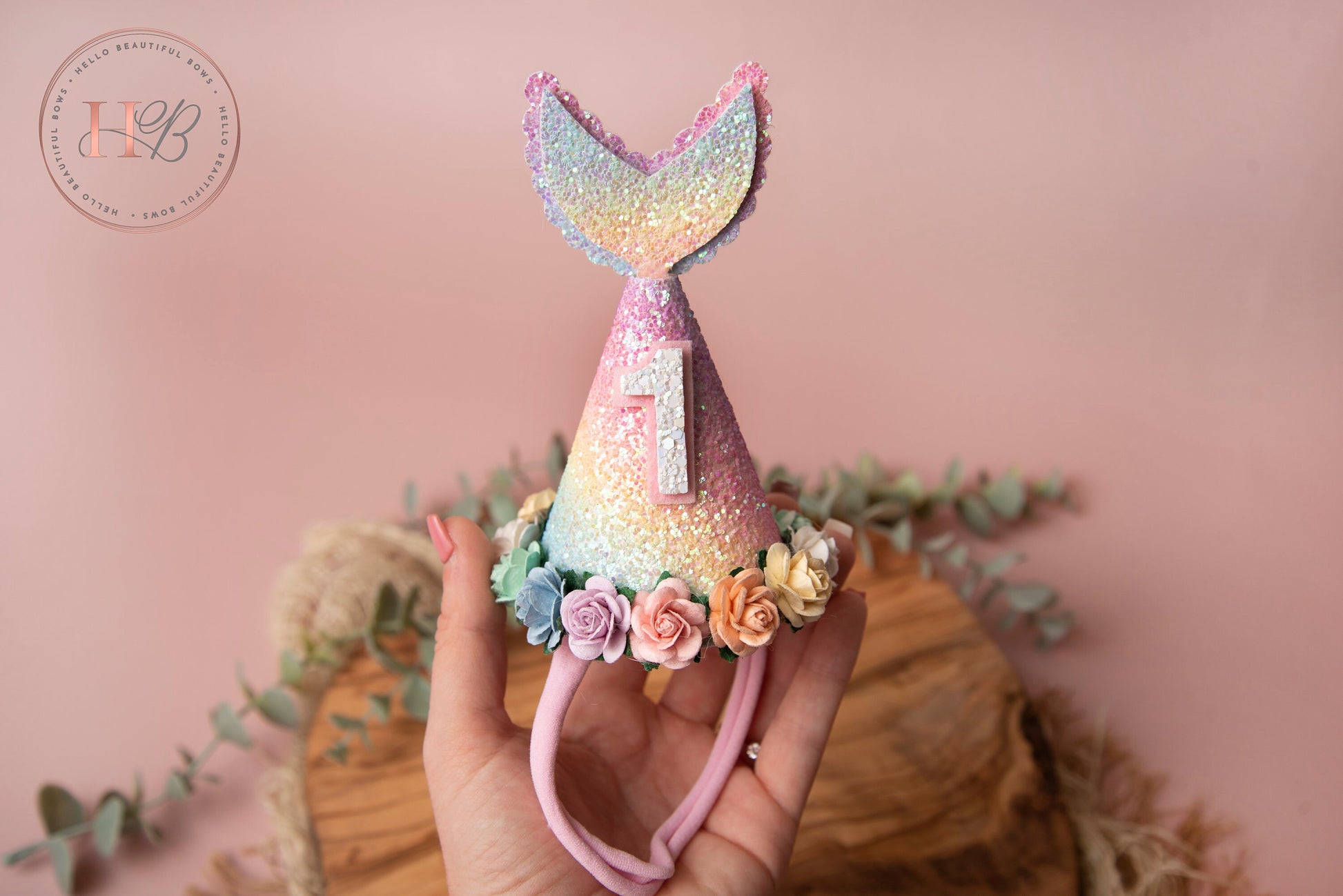 Girls birthday party Hat, mermaid party hat, birthday crown, girls birthday crown, birthday accessories, birthday decor