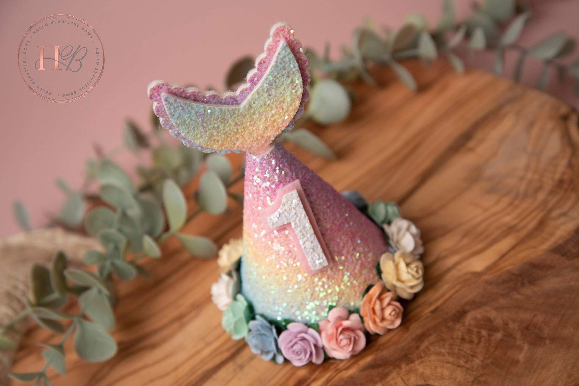 Girls birthday party Hat, mermaid party hat, birthday crown, girls birthday crown, birthday accessories, birthday decor