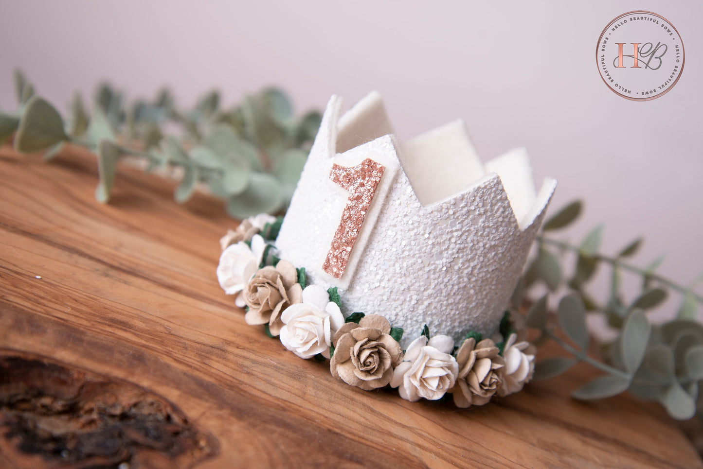 White birthday crown, 1st birthday crown, 2nd, 3rd, birthday crown, Cake smash crown, party hat, first birthday girl,