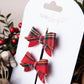 Christmas hair bows, girls hair bows, hair clips, fringe clips, Pigtail clips, christmas hair bows, hair clip, hair bows for girls