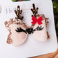 Christmas hair bows, girls hair bows, hair clips, baby headbands, Reindeer hair bow,, christmas hair bows, hair clip, hair bows.