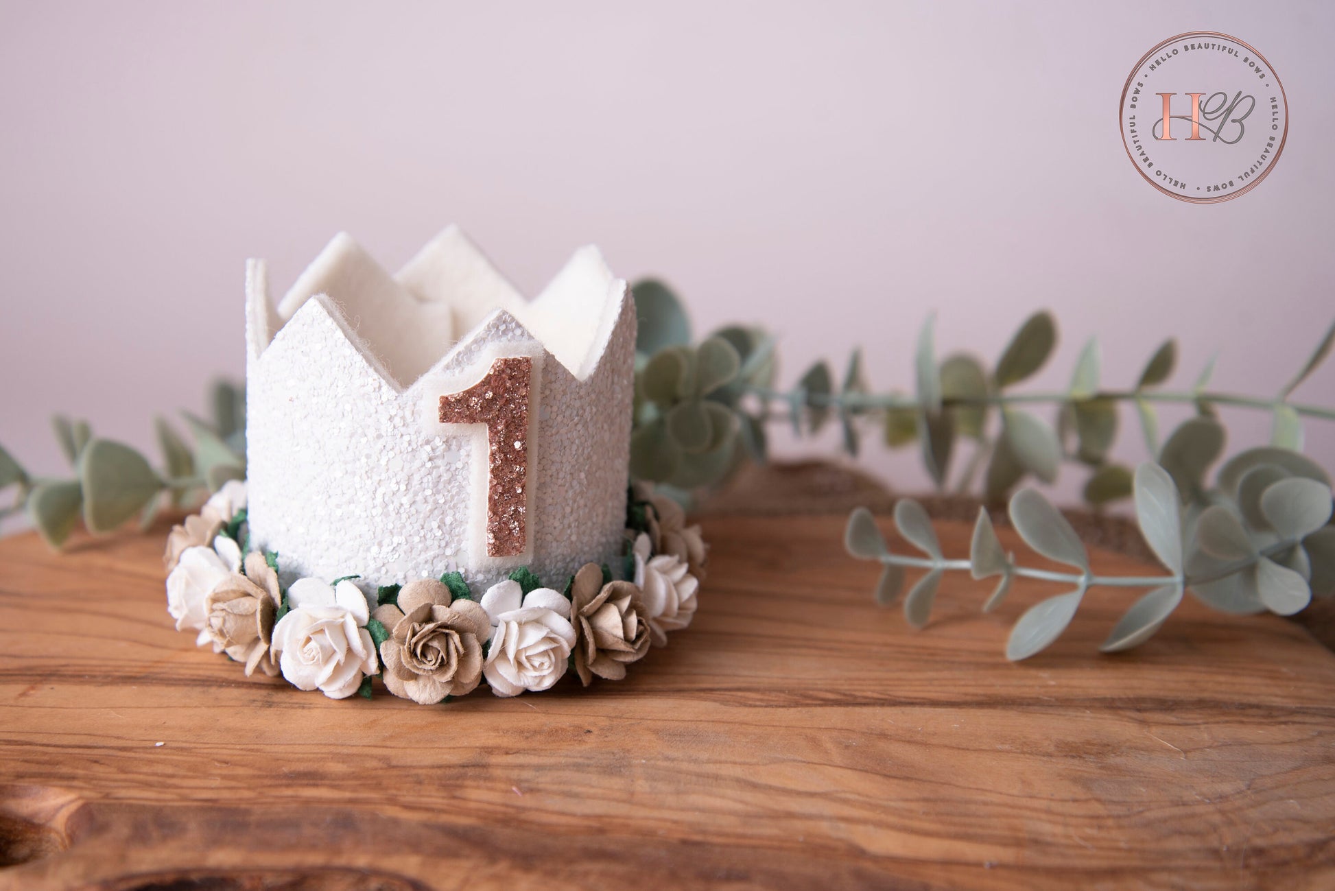 White birthday crown, 1st birthday crown, 2nd, 3rd, birthday crown, Cake smash crown, party hat, first birthday girl,