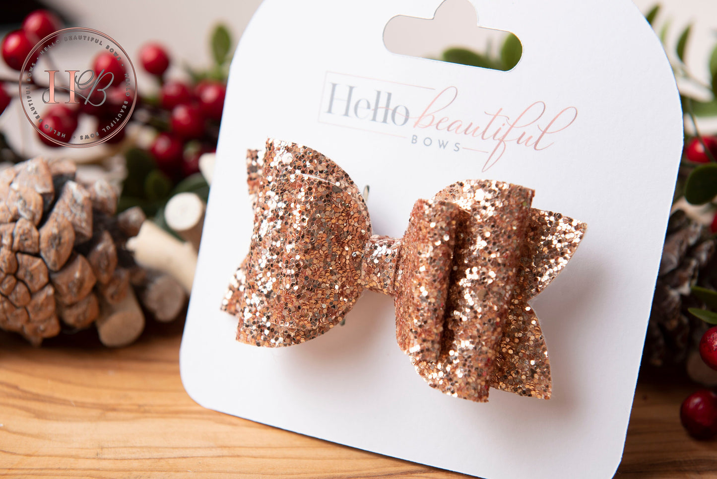 Christmas hair bows, girls hair bows, hair clips, baby headbands, gold hair bow, christmas hair bows, hair bows for girls