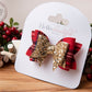Christmas hair bows, girls hair bows, hair clips, baby headbands, tartan hair bow, christmas hair bows, hair clip, hair bows for girls