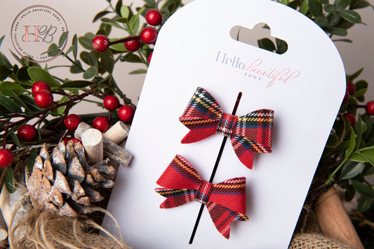 Christmas hair bows, girls hair bows, hair clips, fringe clips, Pigtail clips, christmas hair bows, hair clip, hair bows for girls