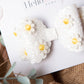 Daisy hair bow, hair bows, hair clips girls summer hair bows, baby bow baby headband girls headband, holiday hair bows,