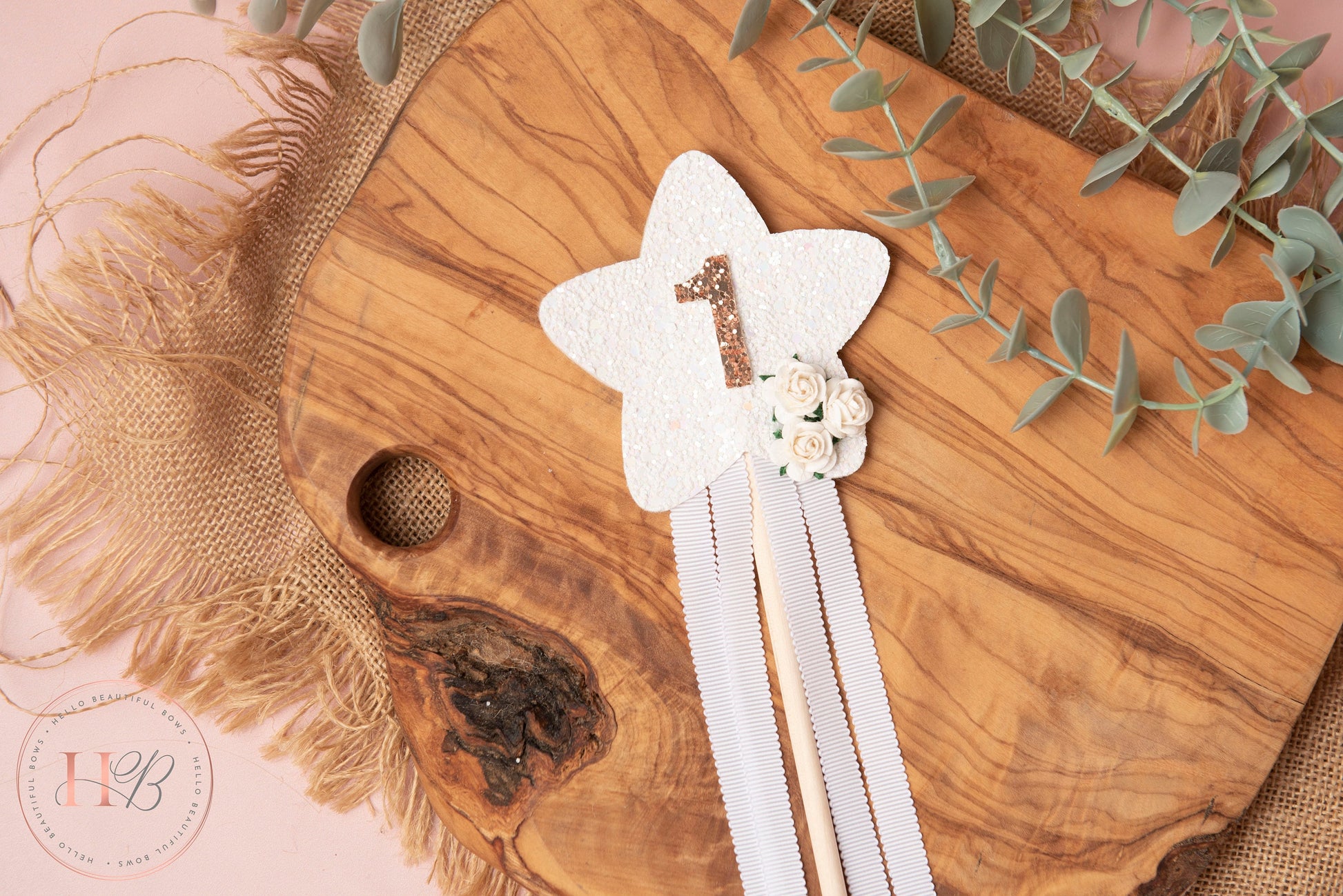 White birthday crown, Birthday set, birthday wand, birthday badge, 1st birthday crown, 2nd birthday crown, Cake smash crown,