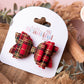 Girls Christmas hair bows, girls hair bows, hair clips, baby headbands, tartan hair bows, christmas hair bows, hair clip,