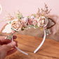 Girls christmas headband reindeer antler Christmas headband, holiday reindeer crown, girls Christmas present