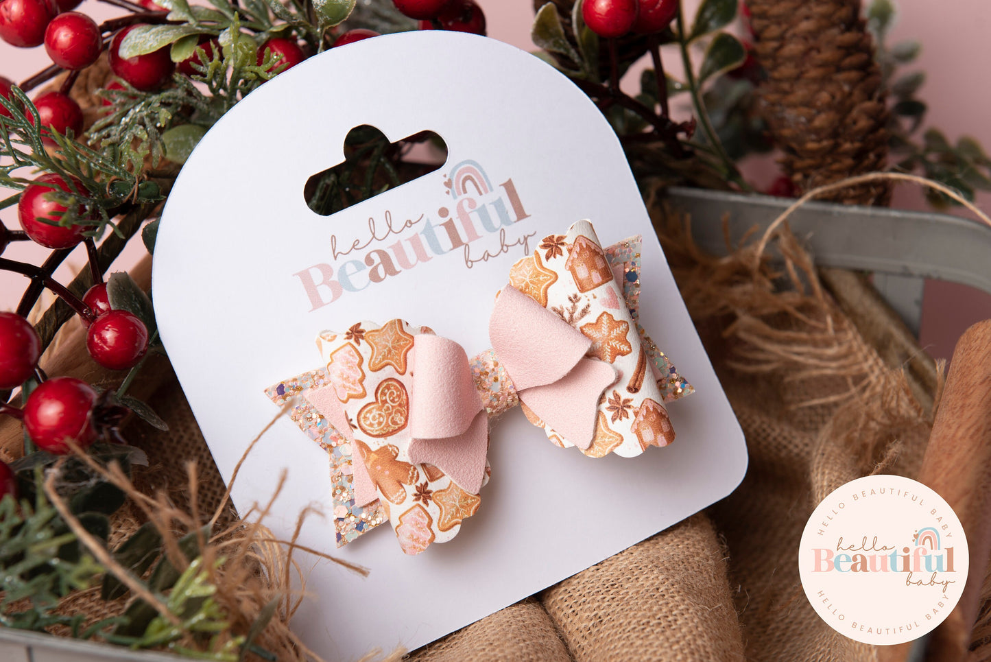 Christmas hair bows, girls hair bows, hair clips, baby headbands, girls christmas gift, hair bows, hair clip,