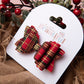 Christmas hair bows, girls hair bows, hair clips, baby headbands, tartan hair bow, christmas hair bows, hair clip, hair bows for girls